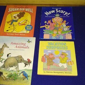 How Scary, Vacation Surprises, Trouble at Sugar Dip Well, Amazing Animals x 4